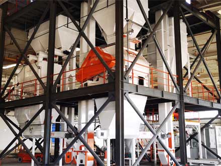 武漢時產(chǎn)20噸玉米深加工生產(chǎn)線安裝完工效果