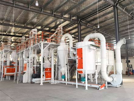 強福機械大型水產膨化飼料生產線湖北項目