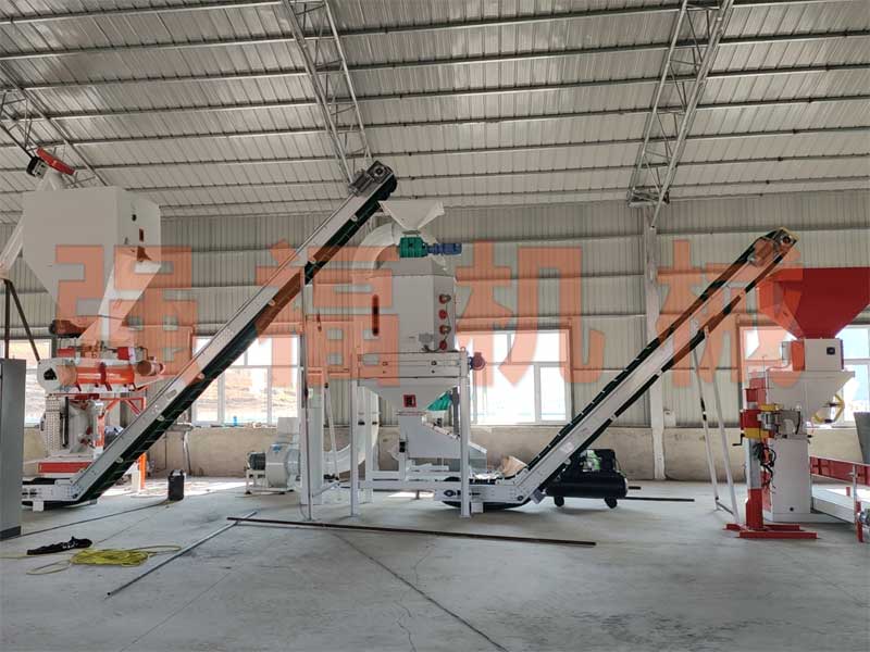 皮帶輸送機(jī)用于動(dòng)物飼料線