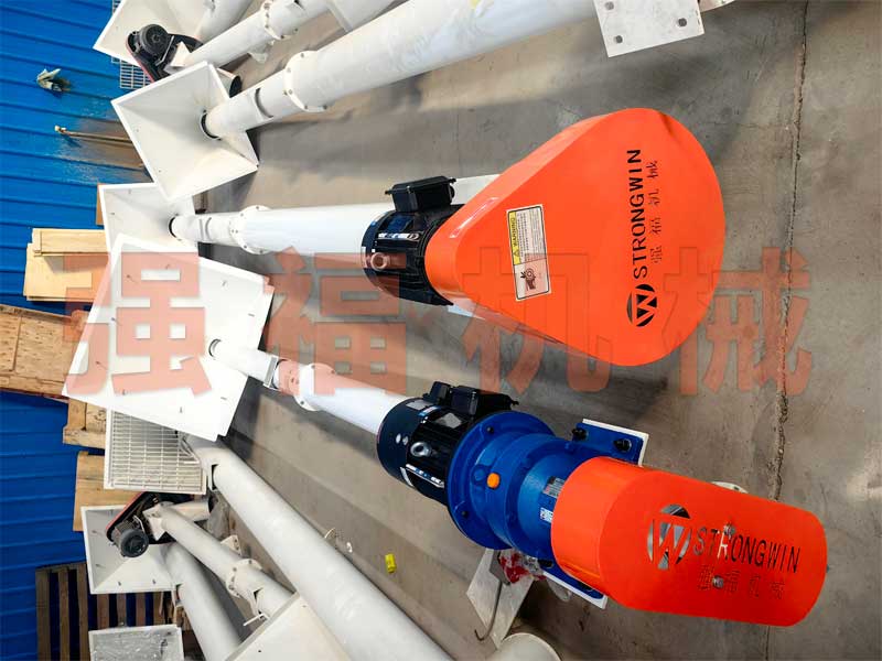 螺旋輸送機(jī)用于飼料生產(chǎn)線