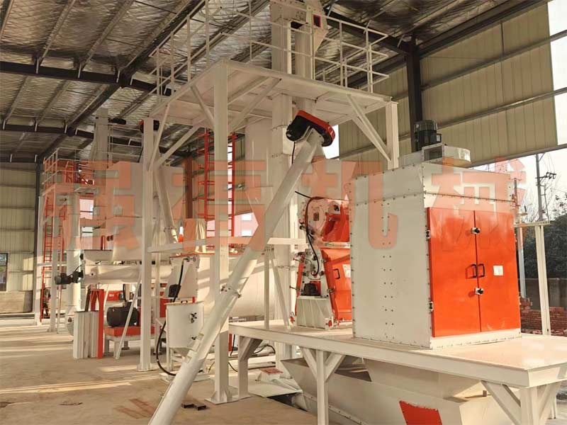 動(dòng)物飼料顆粒生產(chǎn)線