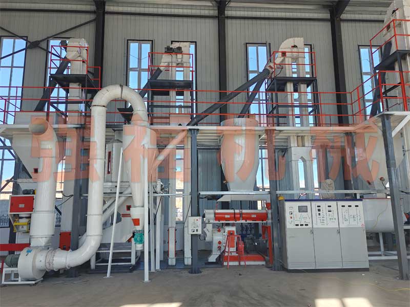 牲畜飼料顆粒生產線