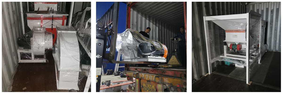 整套膨化飼料設備已發(fā)往厄瓜多爾