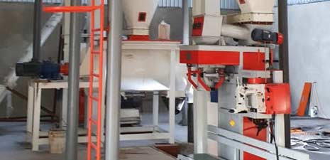 洪都拉斯時產(chǎn)3噸粉料生產(chǎn)線安裝已完成