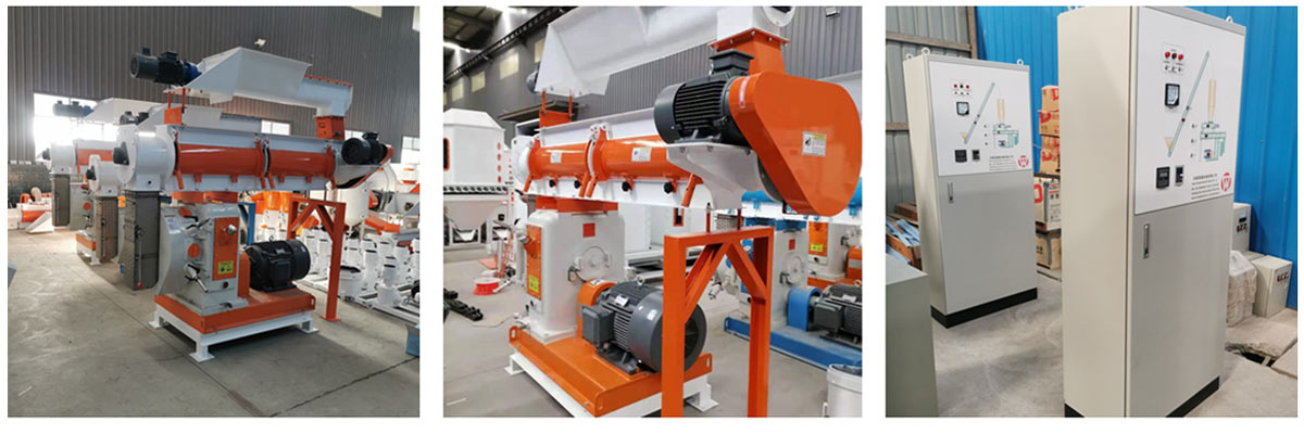 2套SZLH320顆粒機(jī)，料倉，輸送機(jī)和配件已發(fā)送到烏茲別克斯坦