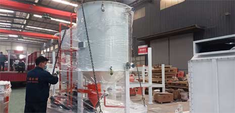 強(qiáng)福生產(chǎn)機(jī)械420飼料線部分設(shè)備發(fā)往甘肅