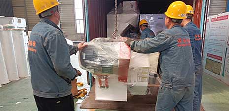 強福機械25型飼料顆粒線發往阿爾巴尼亞