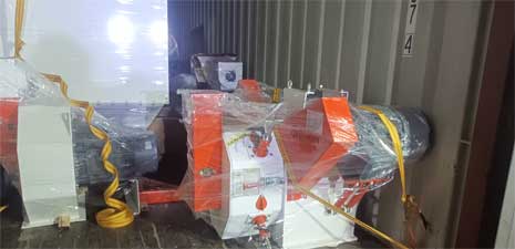 強福機械2噸/時飼料顆粒成套設備發往阿爾巴尼亞