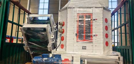 強(qiáng)福機(jī)械32型牛羊飼料顆粒生產(chǎn)線發(fā)往內(nèi)蒙古