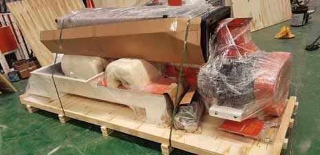 強福生產飼料機械320環(huán)模顆粒機混合機發(fā)往秘魯