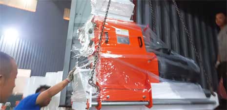 強福機械設備37KW飼料粉碎系統(tǒng)發(fā)往幾內(nèi)亞