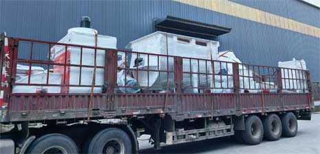 強(qiáng)福機(jī)械飼料設(shè)備55kw粉碎系統(tǒng)發(fā)貨