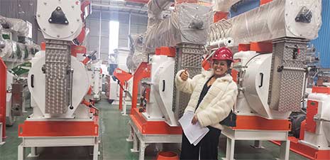 歡迎埃塞俄比亞客戶看廠考察強福機械