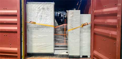 強(qiáng)福機(jī)械120水產(chǎn)膨化線250環(huán)模顆粒機(jī)發(fā)往蘇里南