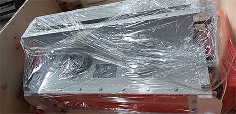 強福機械飼料冷卻器篩分機碎粒機發往波蘭